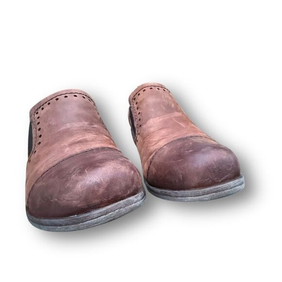 Kork’s by Kork-Ease Whiskey Brown Leather Ankle Booties shoes Women’s size 7 - Picture 10 of 16